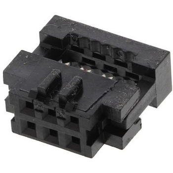 Amphenol Communications Solutions IDCコネクタ 2.0mmピッチ 6極 2列 メス， Minitekシリーズ， 89361-706LF AMPHENOL