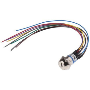 APEM キースイッチ， JD9H126W， 3極， 45° - APEM