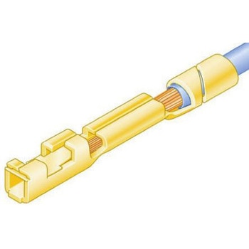 Amphenol Communications Solutions コネクタ端子 (圧着端子) メス Mini-PVシリーズ 圧着 47745-001LF AMPHENOL