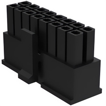 Amphenol Communications Solutions コネクタハウジング 4極 ピッチ：3mm 2列 10127716-04LF AMPHENOL