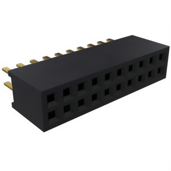Amphenol Communications Solutions 基板接続用ピンヘッダ 10極 1.27mm 2列 20021311-00010T4LF AMPHENOL