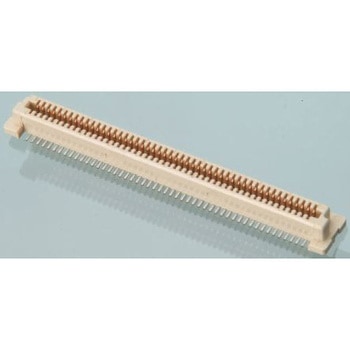 Amphenol Communications Solutions 基板接続用ソケット 40 極 0.8mm 2 列 表面実装 - AMPHENOL