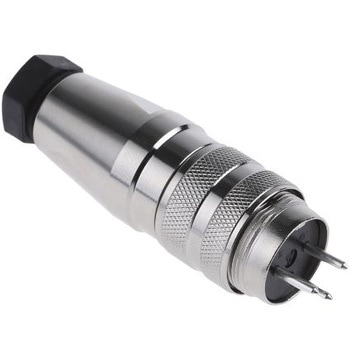 Amphenol DINプラグ 3極 オス ケーブルマウント AMPHENOL