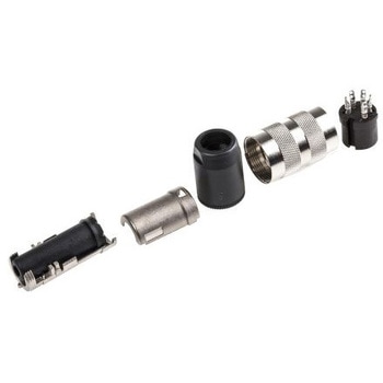 Amphenol DINソケット 5極 ケーブルマウント AMPHENOL