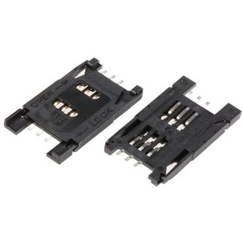 Amphenol Communications Solutions， メモリカードコネクタ， SIM 6 極， メス 7111S2015X02LF AMPHENOL