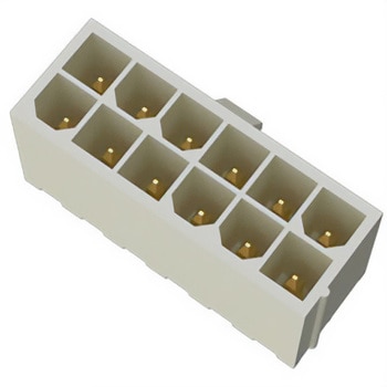 Amphenol Communications Solutions 基板接続用ピンヘッダ 8極 4.2mm 2列 10127820-0822LF AMPHENOL