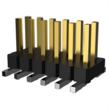 Amphenol Communications Solutions ピンヘッダ 4極 1.27mm 2列 20021121-00004C4LF AMPHENOL