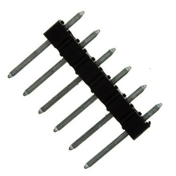 Amphenol Communications Solutions ピンヘッダ 6極 2.54mm 1列 68000-406HLF AMPHENOL