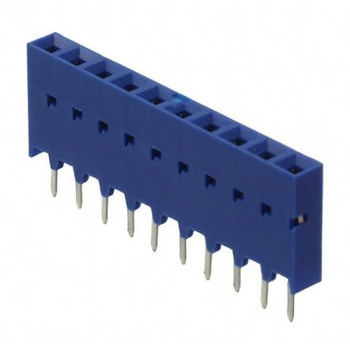 Amphenol ICC 基板接続用ソケット 10 極 2.54mm 1 列 表面実装 AMPHENOL
