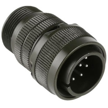 アンフェノール MIL規格丸型コネクタ MS3106A， シリーズ， 10極 MS3106A-18-1P AMPHENOL