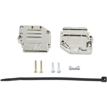 Amphenol ICC D-Sub バックシェエル 863093C シリーズ 15 極 A， シルバー， 863093C15MLF AMPHENOL