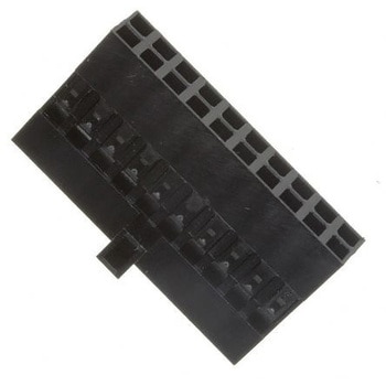 Amphenol ICC コネクタハウジング 20極 ピッチ：2.54mm 2列 65846-006LF AMPHENOL