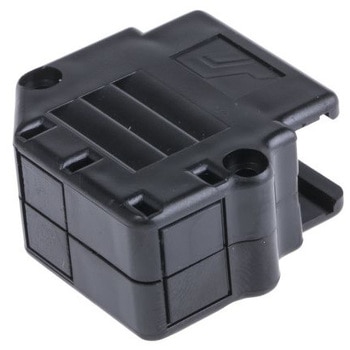 Amphenol ICC D-Sub バックシェエル 863093C シリーズ 15 極 A， 黒， 863093C15ALF AMPHENOL