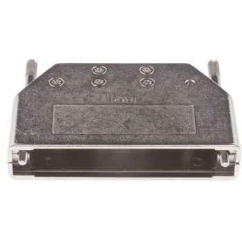 Amphenol FCI D-Sub バックシェエル 8655MH シリーズ 37 極 C， シルバー， 8655MH3711LF AMPHENOL