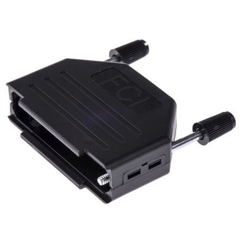 Amphenol ICC D-Sub バックシェエル 25 極 B， 86303639BLF AMPHENOL