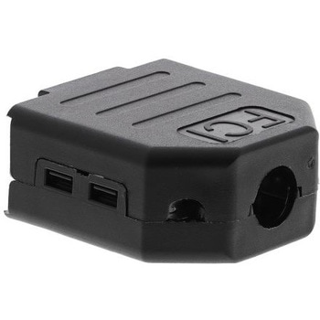 Amphenol FCI D-Sub バックシェエル 9 極 E， 86303637BLF AMPHENOL
