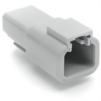 Amphenol Industrial 自動車用コネクタ 2極 メス 自動車用コネクタ， ATP04-2P AMPHENOL
