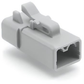 Amphenol Industrial 自動車用コネクタ 2極 オス 自動車用コネクタ， ATP06-2S AMPHENOL