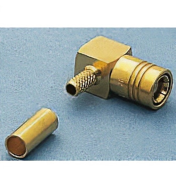Amphenol RF 同軸コネクタ プラグ ケーブルマウント SMBコネクタ， SMB6112D1-3GT30G-5-50 - AMPHENOL