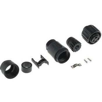 Amphenol Industrial 丸型コネクタ， 3 + PE極， スタンダード， ケーブルマウント， C016 20D003 110 12 AMPHENOL