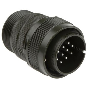 Amphenol Industrial MIL規格丸型コネクタ MS3106A， シリーズ， 14極 MS3106A-20-27P AMPHENOL