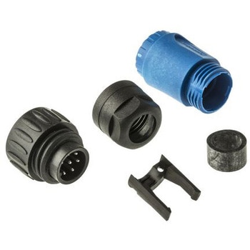 Amphenol Industrial 丸型コネクタ， 6 + PE極， スタンダード， ケーブルマウント， C016 30H006 110 10 AMPHENOL