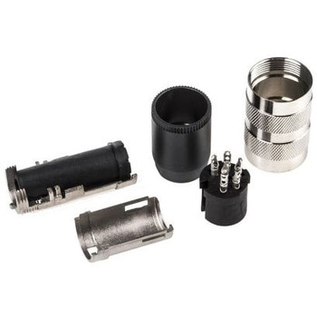 Amphenol Industrial DINソケット 6極 ケーブルマウント AMPHENOL