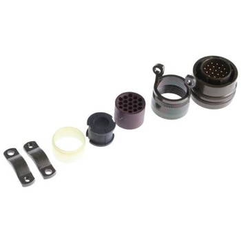Amphenol Socapex MIL規格丸型コネクタ 451， シリーズ， オス， 19極 451 06EC 1419P 50 AMPHENOL