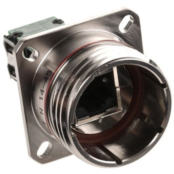Amphenol Socapex RJ45 モジュラーコネクタ， メス， RJ45コネクタ， パネルマウント， Cat5e， RJFTV21N AMPHENOL