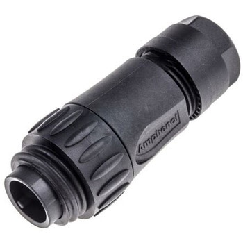Amphenol Industrial 丸型コネクタ， 6 + PE極， スタンダード， ケーブルマウント， C016-10H006-010-12 AMPHENOL