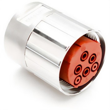 Amphenol Industrial 丸型コネクタ， 6極， M40， ケーブルマウント， MC1CJN0600 AMPHENOL