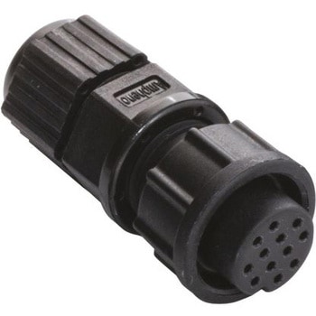 Amphenol Industrial 丸型コネクタ， 12極， スタンダード， パネルマウント， BU-12BFFA-LL7001 AMPHENOL