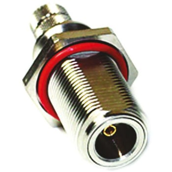 Amphenol RF 同軸コネクタ ジャック ケーブルマウント Nコネクタ， 82-6512 AMPHENOL