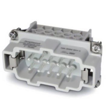 Amphenol Industrial ヘビーデューティパワーコネクタインサート C146シリーズ オスインサート 6極 コネクタ C14610A0100021 - AMPHENOL
