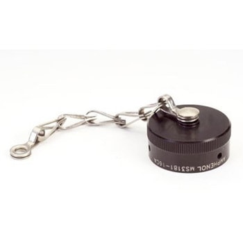 Amphenol India 丸型コネクタダストキャップ ，シェルサイズ：14 PTシリーズ AMPHENOL