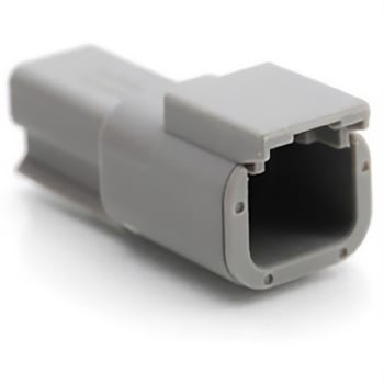 Amphenol Industrial 自動車用コネクタ 2極 メス 自動車用コネクタ， ATM04-2P AMPHENOL