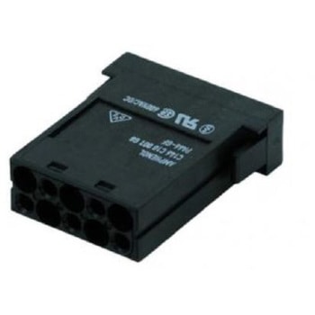 Amphenol Industrial ヘビーデューティ電源コネクタモジュール C146シリーズ ソケットモジュール 10極 Heavymate C146 C146 C10 001 G8 AMPHENOL