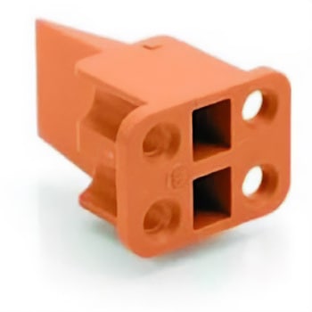 Amphenol Industrial 自動車用コネクタ ウェッジロック ATPシリーズ ライトアングル オス 4 12mm AWP-4S 14 → 10 AWG AMPHENOL