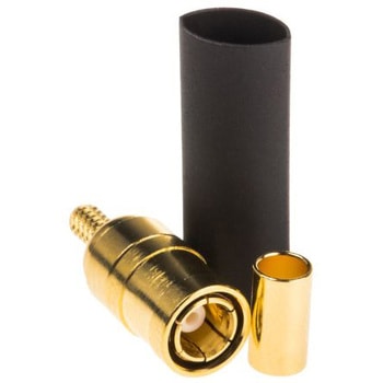 Amphenol RF 同軸コネクタ SMBコネクタ， SMB6121A1-3GT30G-5-50 AMPHENOL