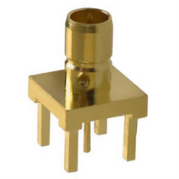 Amphenol RF 同軸コネクタ ジャック 基板取付 SMBコネクタ， 142138-75 AMPHENOL
