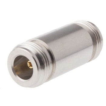 Amphenol 同軸変換アダプタ N型 - N型 ジャック - ジャック， N7071A1-NT3G-50 AMPHENOL