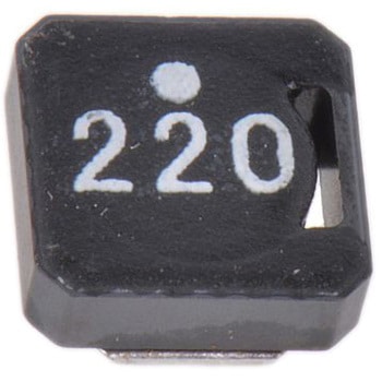 TDK 巻線インダクタ (面実装)， 22 μH， 1A， 5.3 x 5 x 2mm， VLCF5020T-220MR75-1 TDK