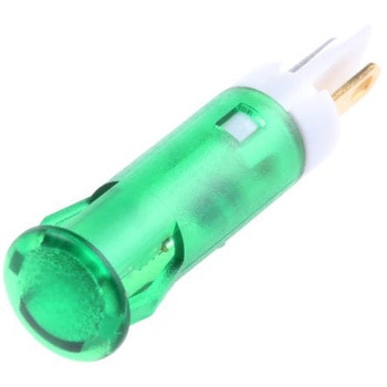 Apem パイロットランプ， 24V dc， 緑， 実装ホールサイズ:6mm， QS61XXG24 APEM