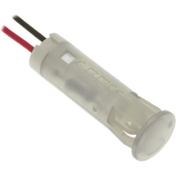 Apem パイロットランプ， 12V dc， 白， 実装ホールサイズ:8mm， QS83XXW12 APEM