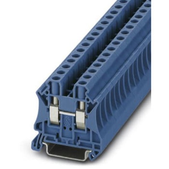 Phoenix Contact 接続式端子台 スクリュー UT 6 BUシリーズ， 41A， 3044144 - PHOENIX