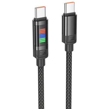 hoco U126 ダイナミックRGBケーブル PD100W ブラック hoco