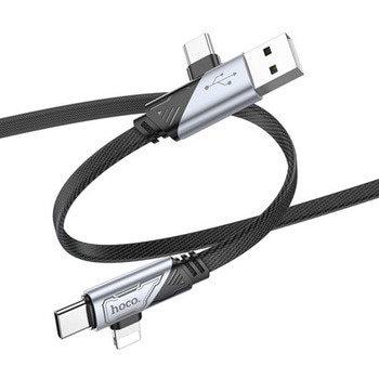 hoco U119 4 in 1ケーブル PD60W ブラック hoco