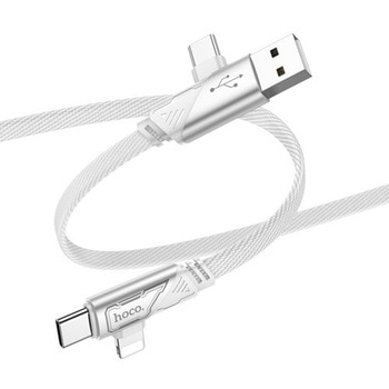 hoco U119 4 in 1ケーブル PD60W グレー hoco
