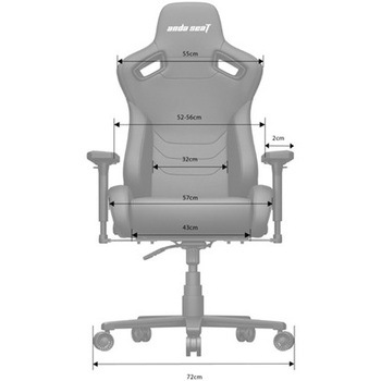 Kaiser Frontier XL ブラック Andaseat(アンダシート)