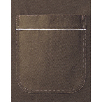 襟付き胸当てエプロン FACEMIX